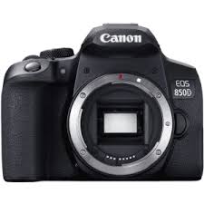 Canon EOS 850D DSLR, Body Only ( Black )