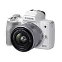 Canon EOS M50 Mark II  Mirrorless Camera STM Lens ( White,15-45mm )  2