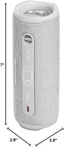 JBL Flip 6 Wireless Speaker ( White ) 4