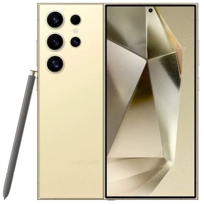 Samsung Galaxy S24 Ultra 5G ( Titanium Yellow,12GB-256GB )